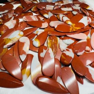 Lot of Jasper cabochons